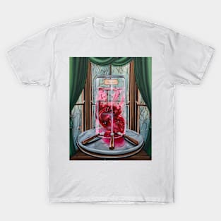 Three of Swords, Tarot Art T-Shirt